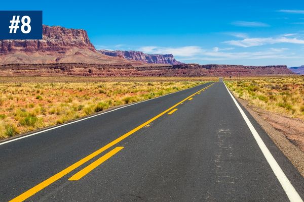 State Highway 89-A in Arizona