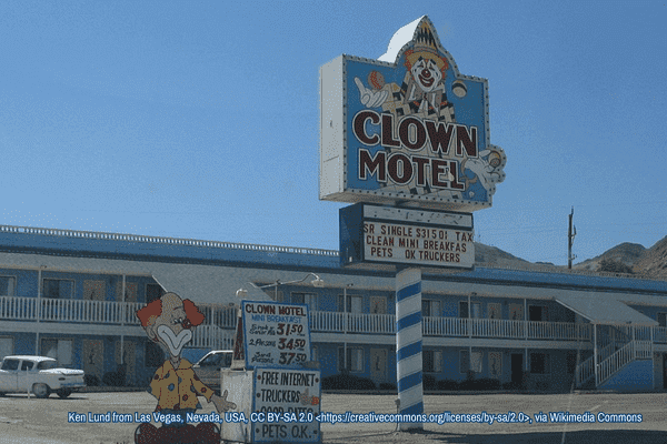 Clown Motel, Tonopah, Nevada