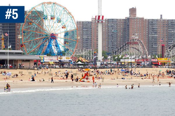 Coney Island in New York City