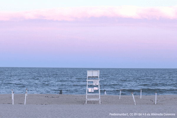 Coopers Beach in Southhampton, New York