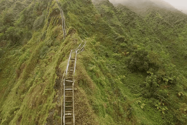 Haiku Stairs, Oahu, Hawaii