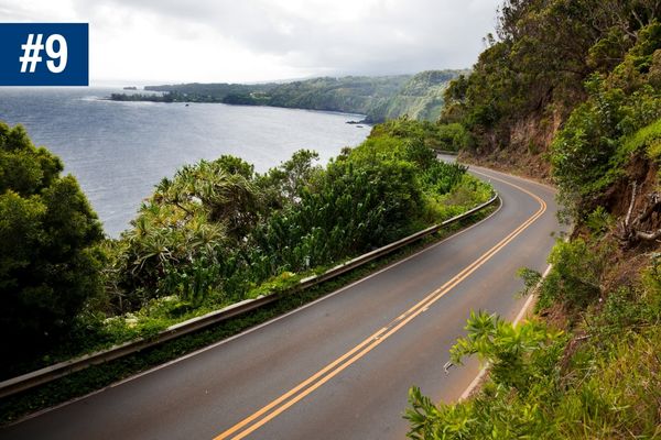 Hana Highway in Hawaii