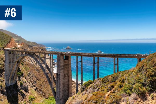 Bixby Creek Bridge in Big Sur