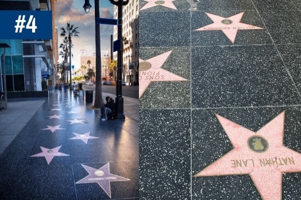 Walk of Fame in Hollywood, Los Angeles
