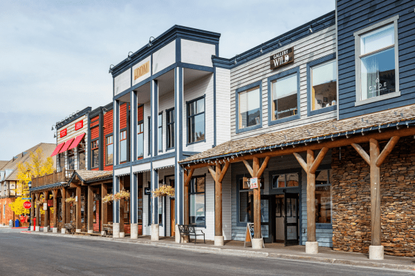 Western scenery in Jackson, Wyoming