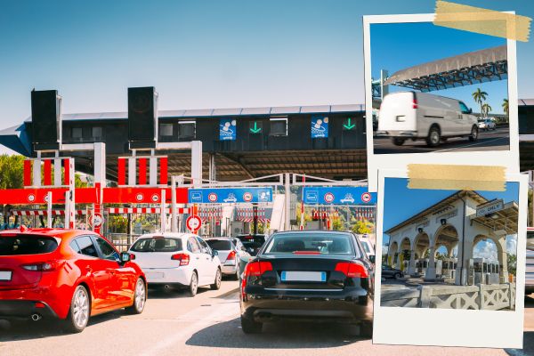 Toll booths in the USA