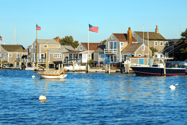 Fishing boats off Nantucket