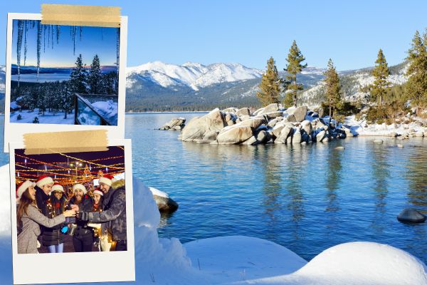 Lake Tahoe in winter