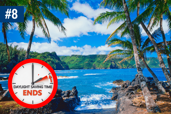 Time change in Hawaii