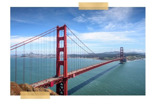 Golden Gate Bridge in San Francisco