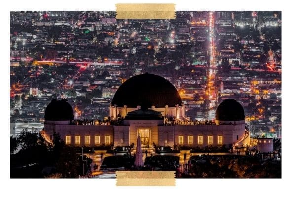 The Griffith Observatory in Los Angeles