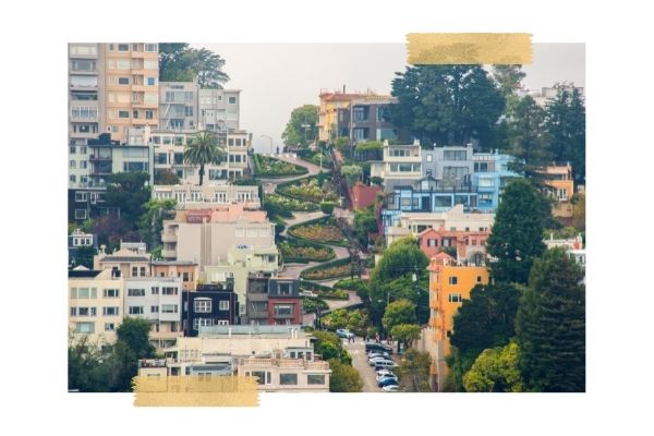 Lombard Street in San Francisco