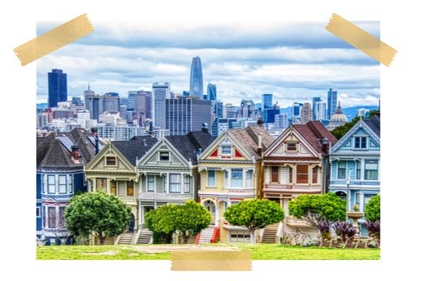 Painted Ladies in San Francisco