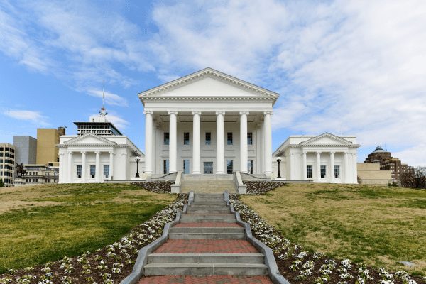 The Virginia State Capitol is a popular tourist attraction.