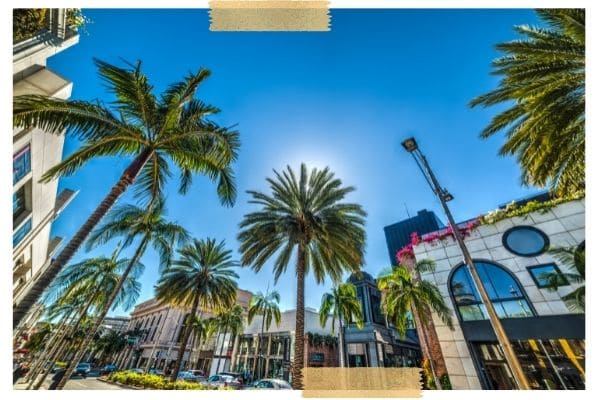 Rodeo Drive in Los Angeles