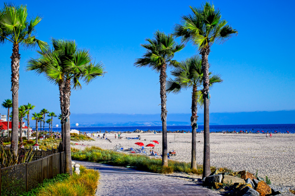 Beach in San Diego