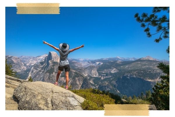 Hiking in Yosemite National Park