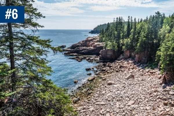 Acadia National Park in Maine.