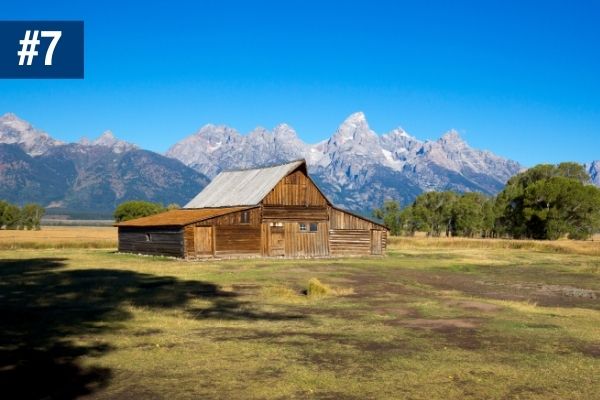 T. A. Moulton Barn in Grand Teton National Park